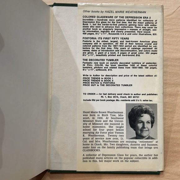 Colored Glassware of the Depression Era Book - Picture 9 of 12